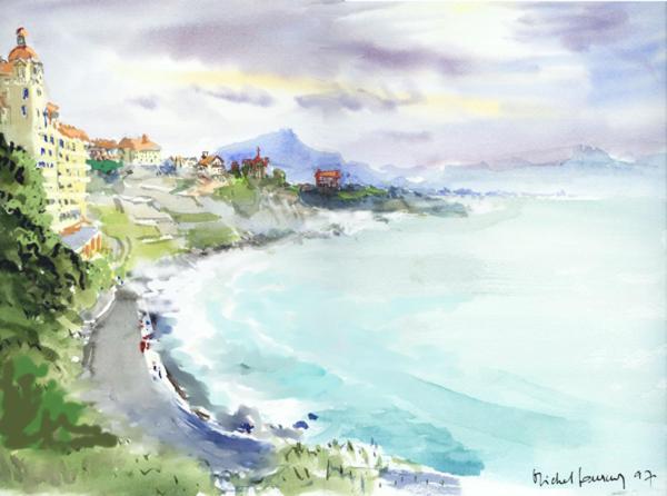 Studio 200 Metres Plage -Cote Des Basques-, Биариц Екстериор снимка